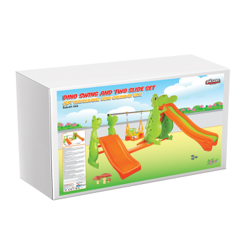 Dino Swing and Two Slides Set