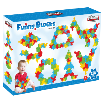 Funny Blocks (128 Pieces)