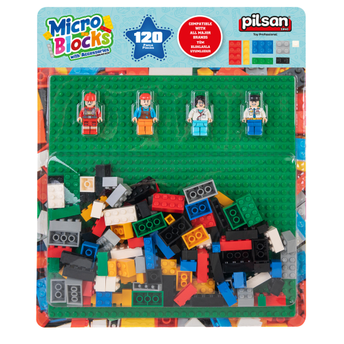 Aksesuarlı Micro Bloklar (120 Parça)